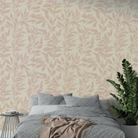 Calm textured mural wallpaper design

