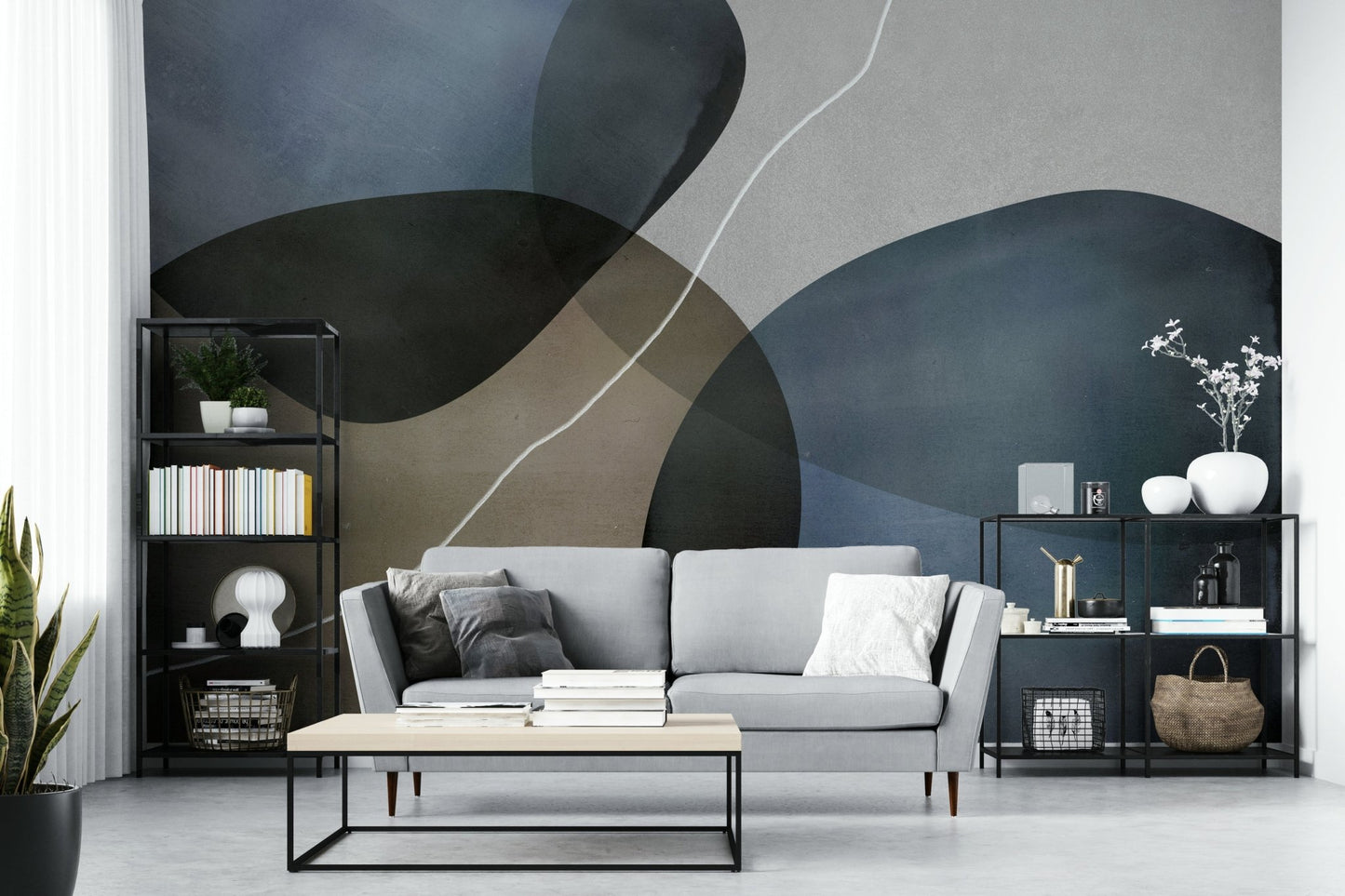 The overall mood is quiet and serene.

