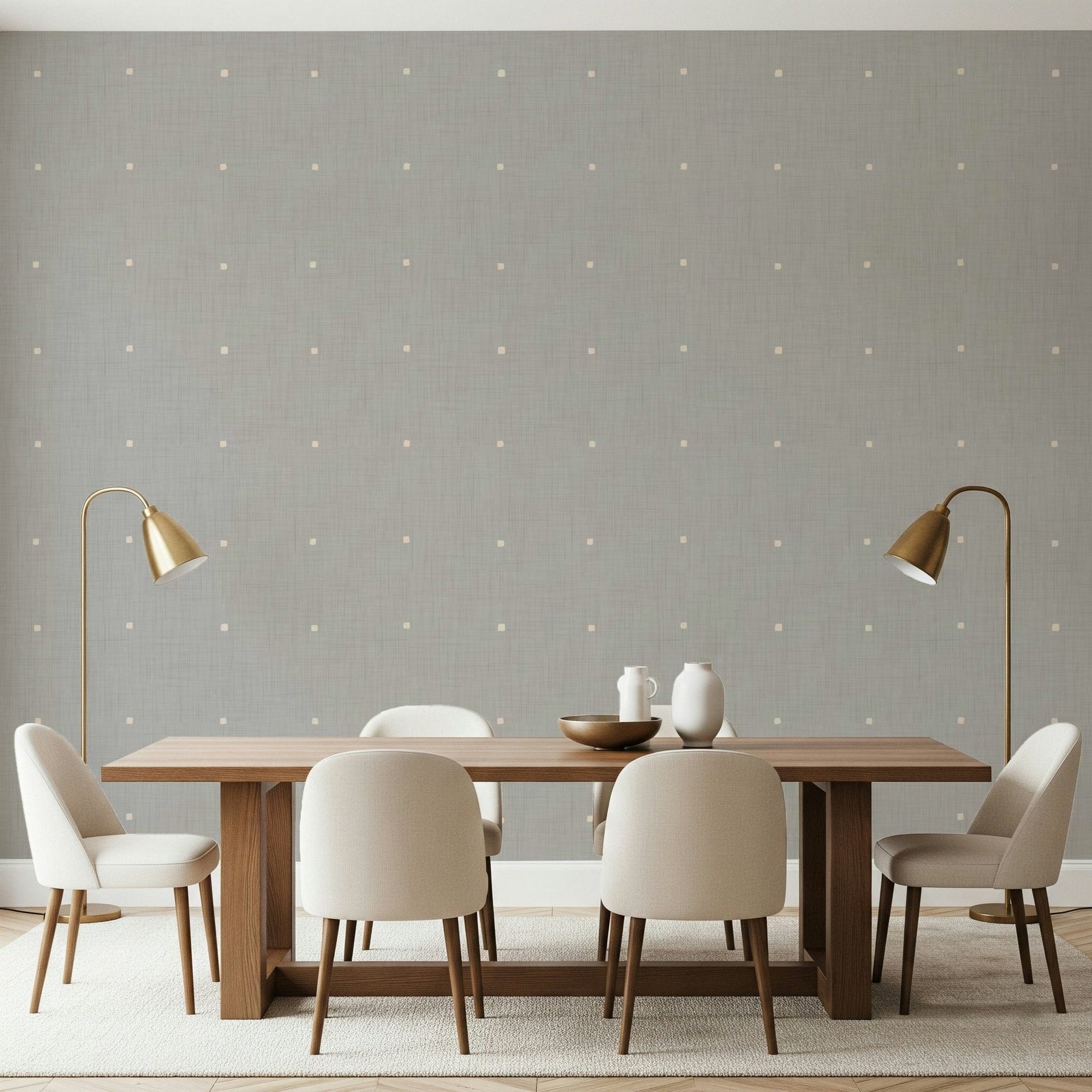 Subtle Squares Ligth Grey Wallpaper⁠