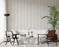 Modern vertical stripe wallpaper for hallway and entrance walls