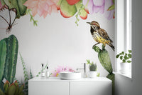 Succulents Plants wallpaper murals - Giffywalls flowers-03