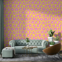 Radiant flower wallpaper capturing the essence of summer


