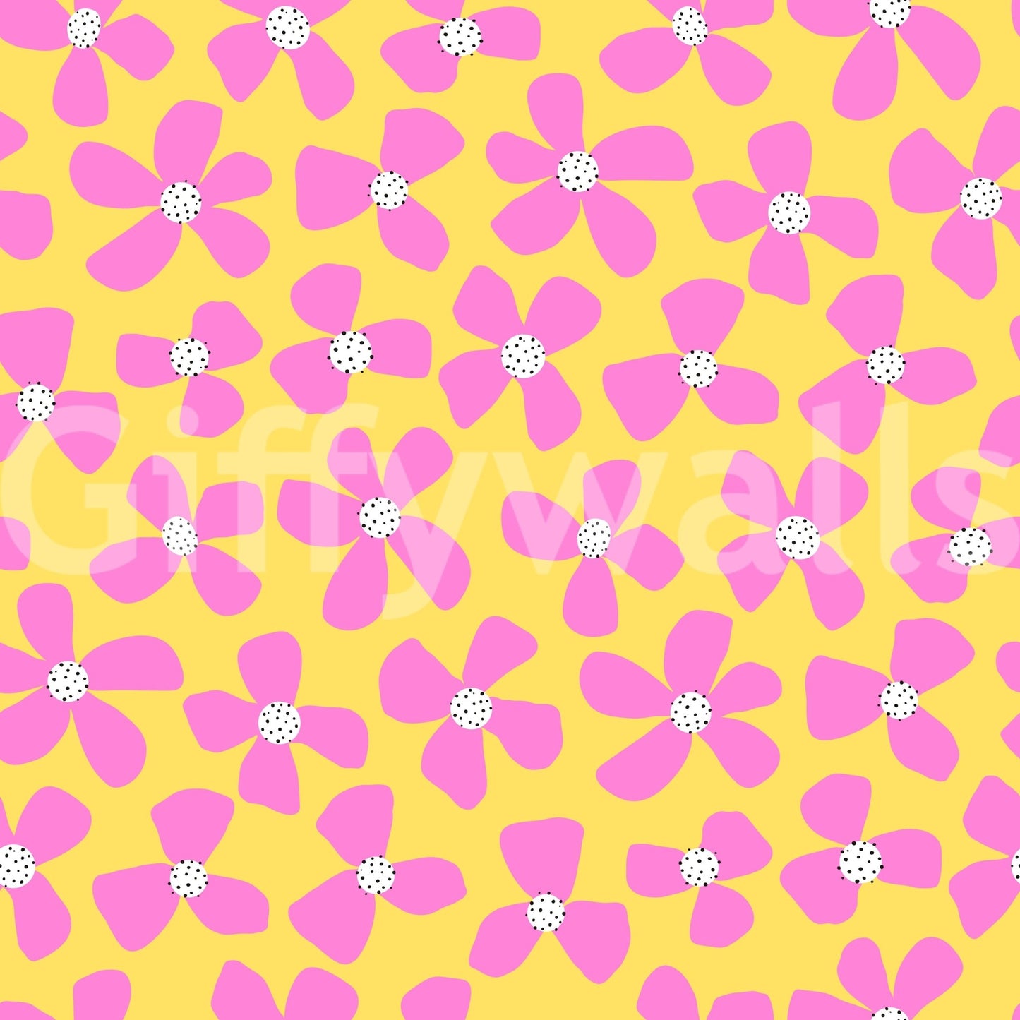 Lively summer blooms wallpaper for a seasonal touch

