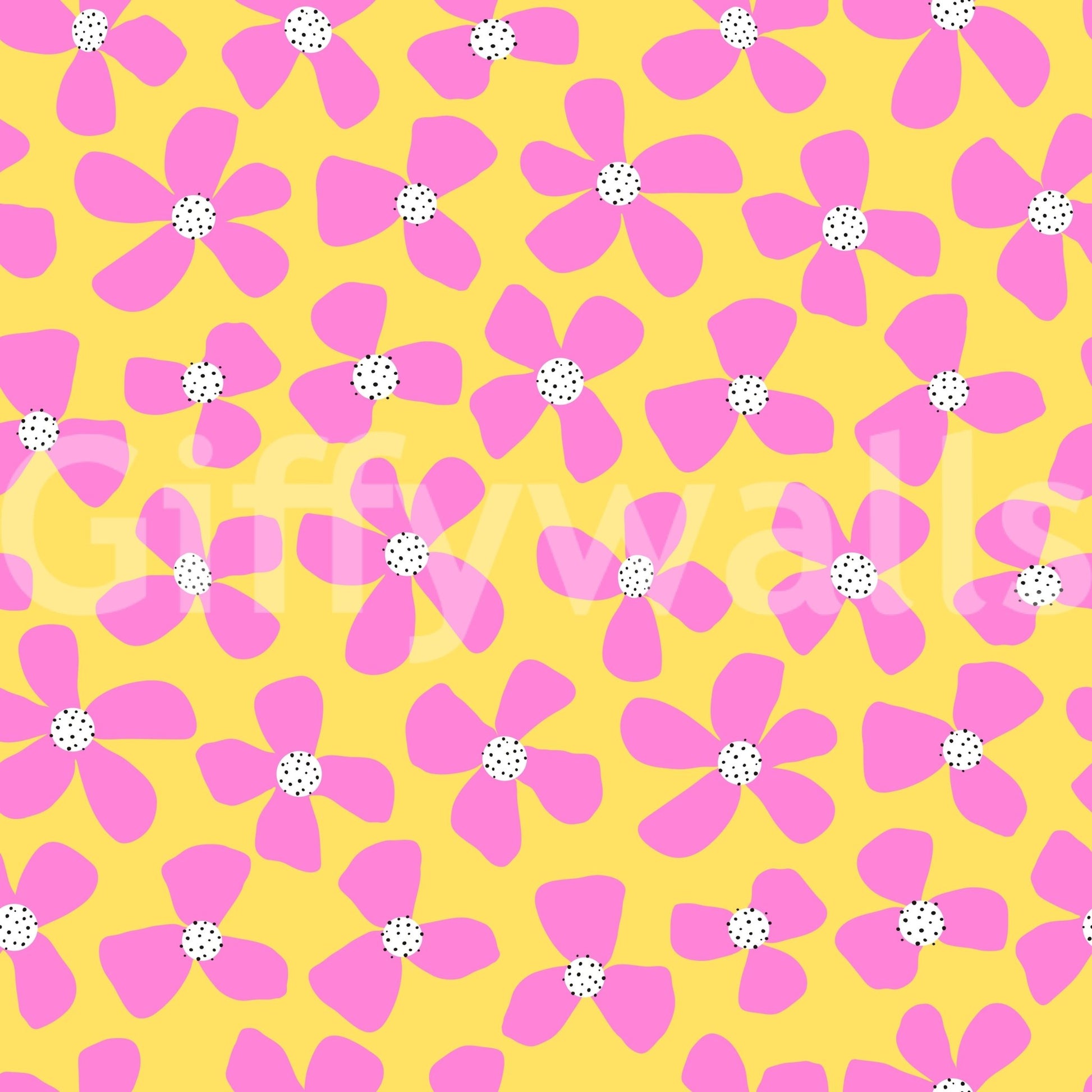 Lively summer blooms wallpaper for a seasonal touch

