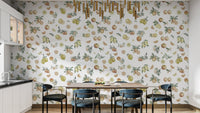 Summer Citrus Medley Wallpaper Mural for walls
