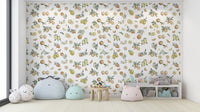 Bold Summer Citrus Medley Wallpaper for your space