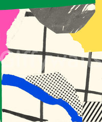 Beach-inspired wallpaper with fun textures

