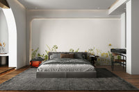 Bright floral designs in the Summer Meadow Bloom Mural, GD1244
