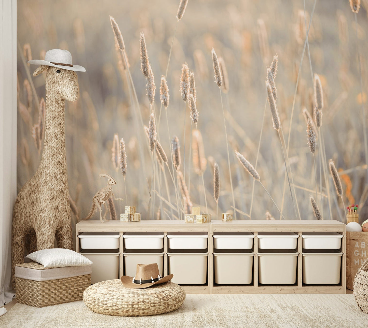 The style is artistic and natural.

