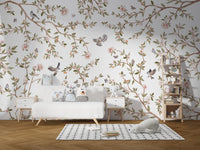 Blooming Summer Roses Mural KB71