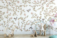 Summer Roses Wall Murals - Giffywalls KB71