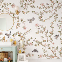 Summer Roses Wall Murals - Giffywalls KB71

