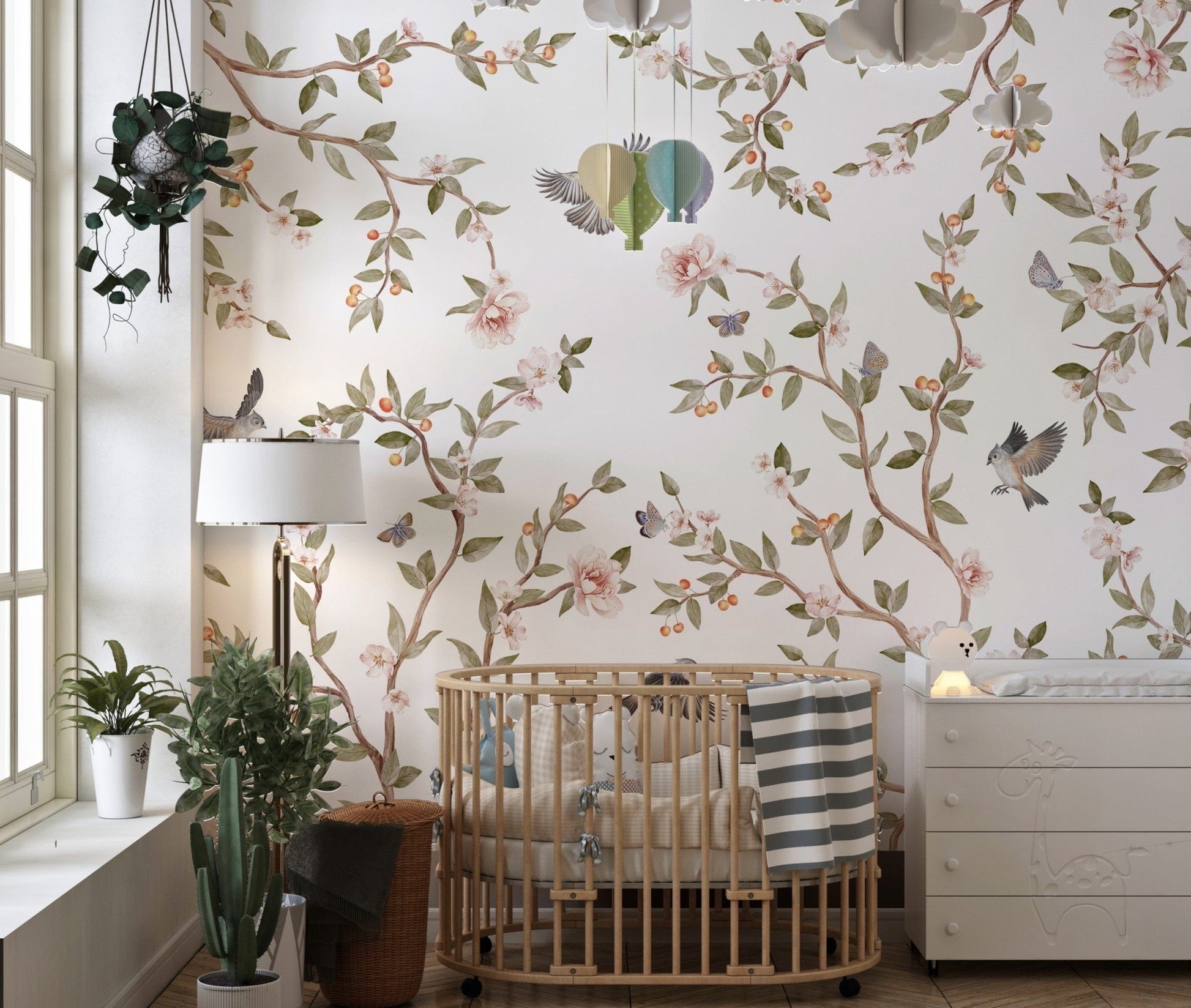 Summer Roses Wall Murals - Giffywalls KB71