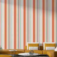 Trendy summer stripes for a refreshing room update.

