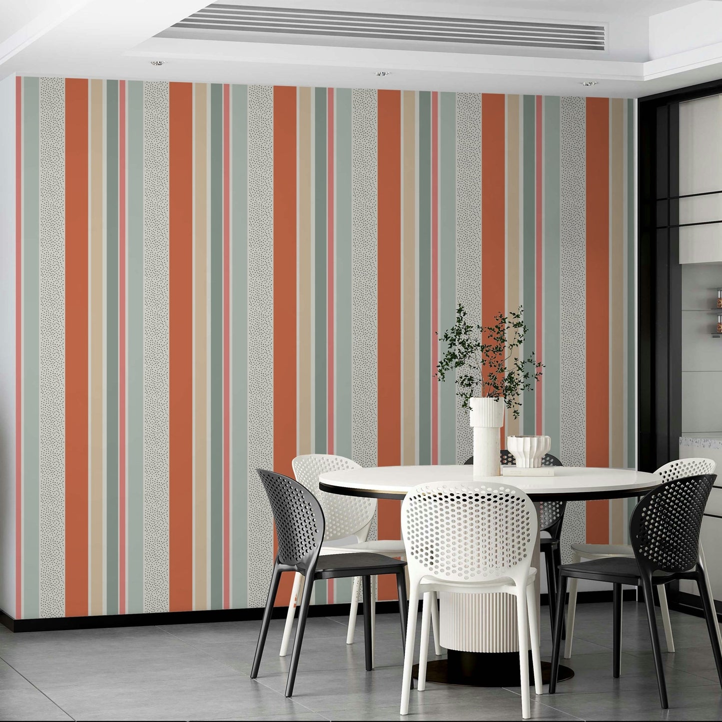 Summer Stripes Wallpaper for a cheerful vibe.

