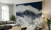 A classic mountain peak wallpaper for walls.
