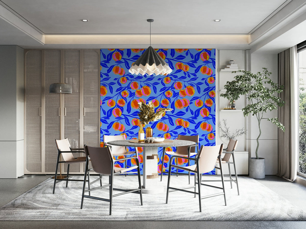 Light fruit pattern wallpaper, GD1011