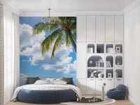 Sun-Kissed Palms Wall Mural