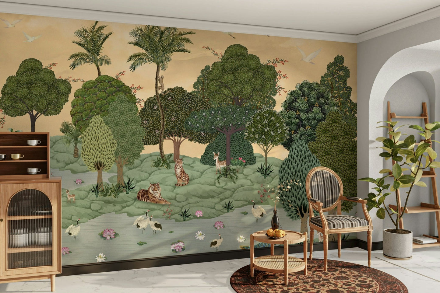 The image has a calm, tranquil mood.

