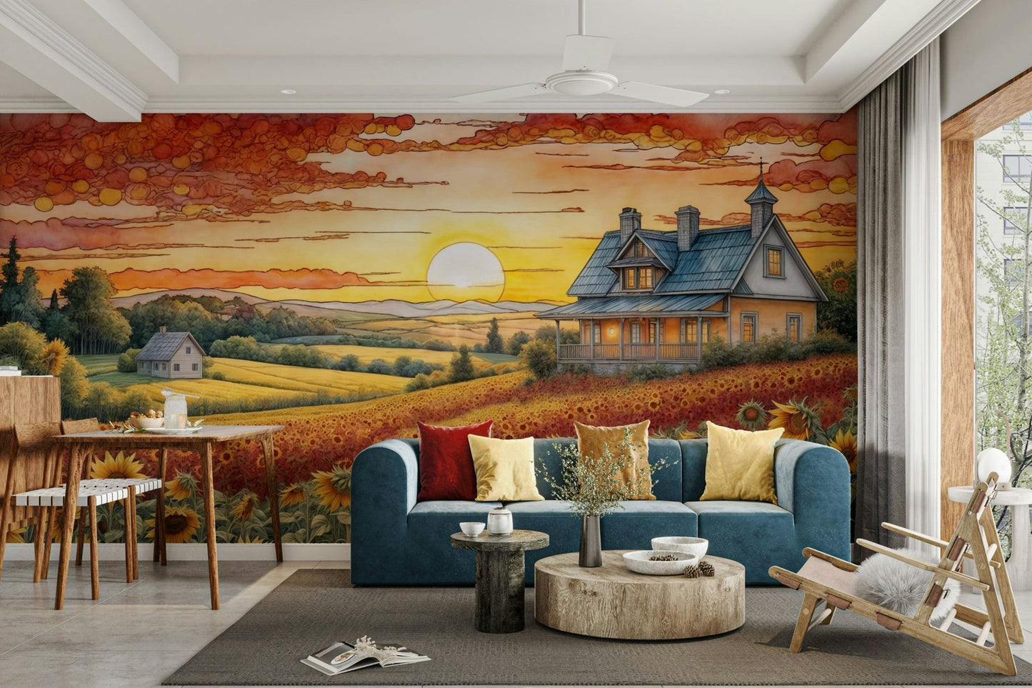 The composition is full and detailed.

