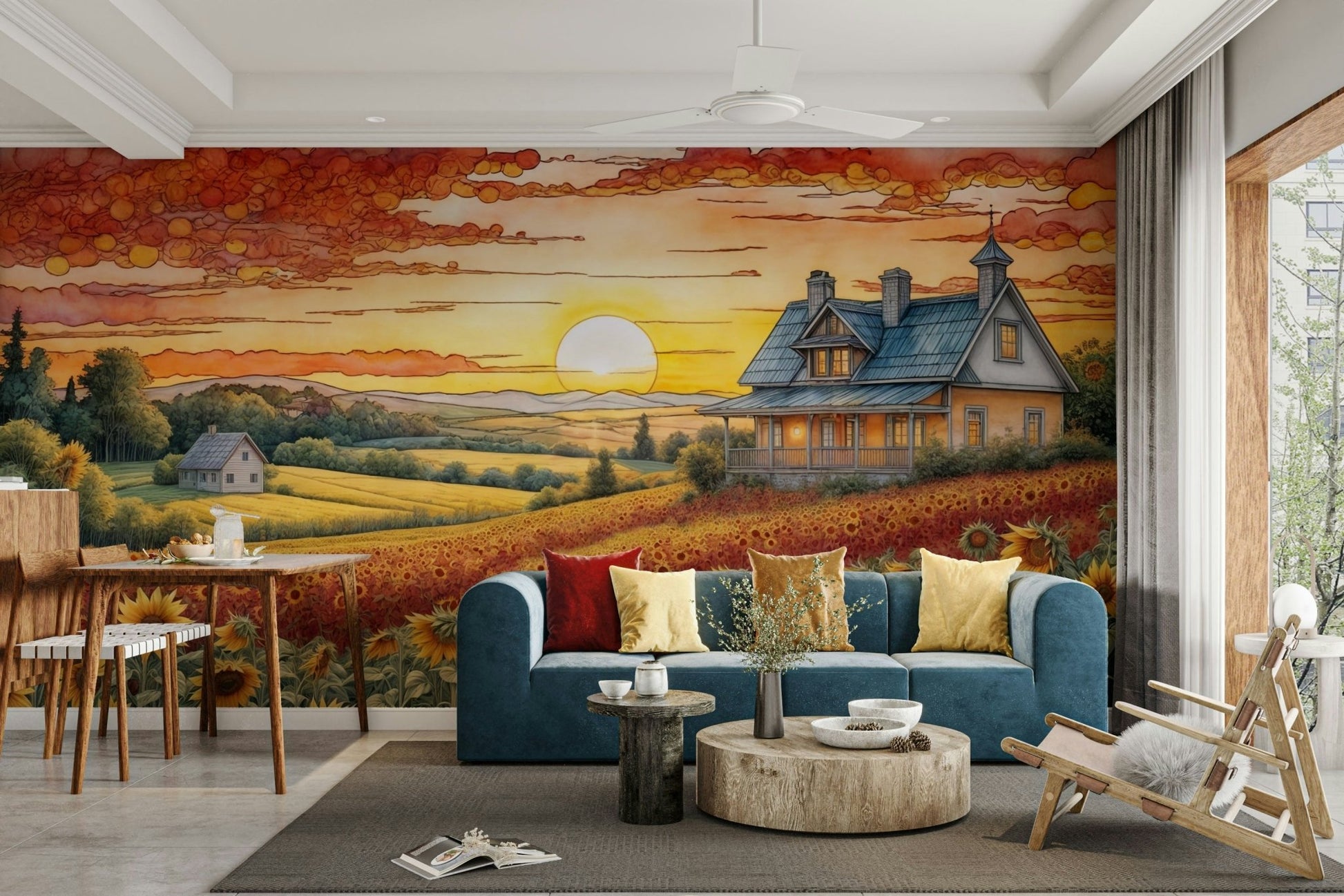 The composition is full and detailed.

