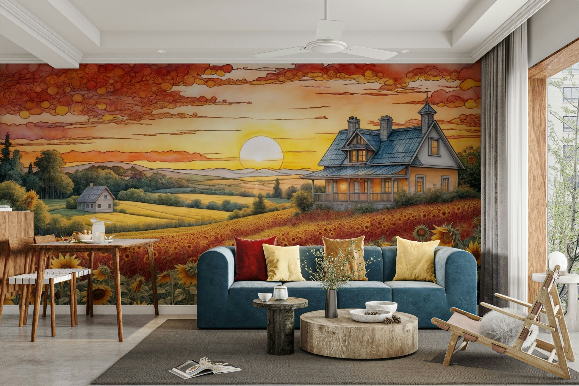 The composition is full and detailed.

