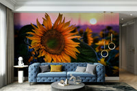 Suitable for a living room, dining area, or a nature-inspired, cheerful interior.
