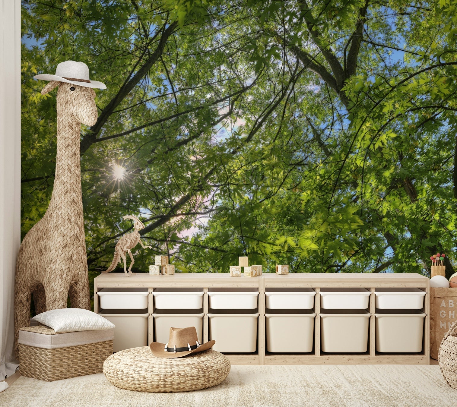 Inviting and calming outdoor feel.

