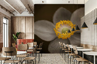 Dramatic floral artwork, Sunlit Floral Essence self adhesive wallpaper., GD7114