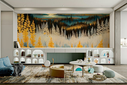 The design features gentle, sweeping mountain slopes. GD4207

