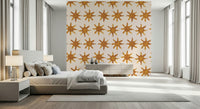 Watercolor suns Sunny Brushstrokes Wallpaper for home., GD6517