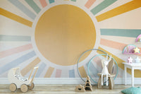 A sun-drenched field of tall, golden-colored grass.

