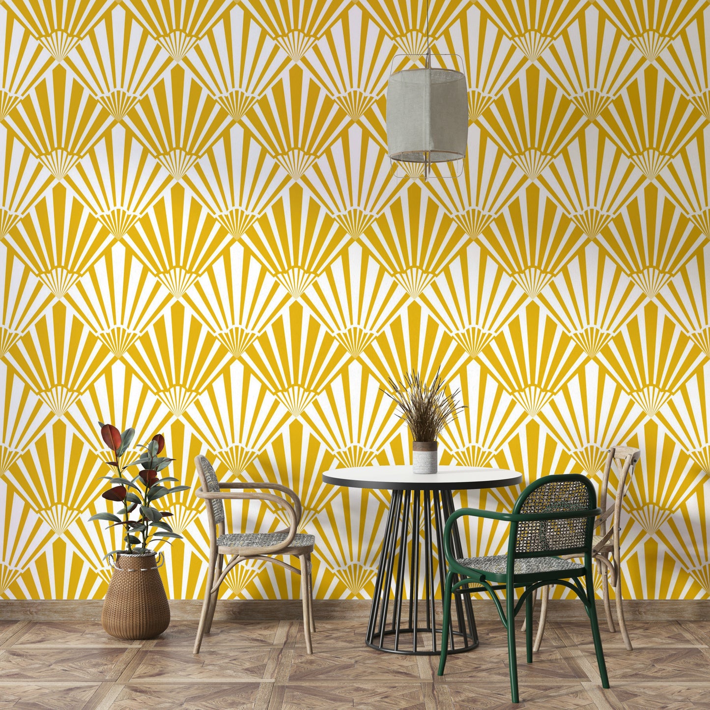 The design has a very polished and luxurious effect on the space. GD3644

