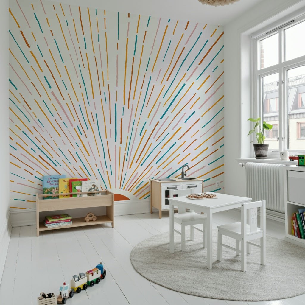 Sunrise Burst Wall Mural -2674537