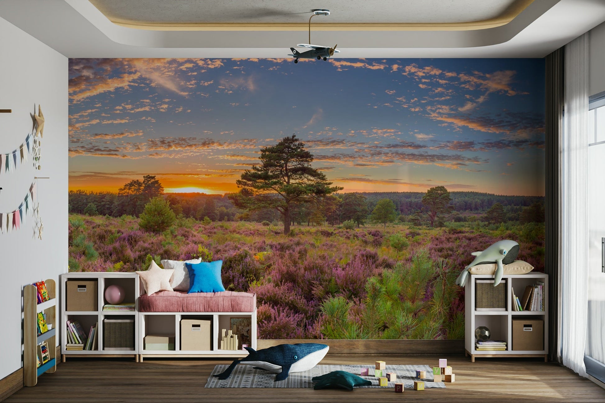 The design feels graceful and peaceful.

