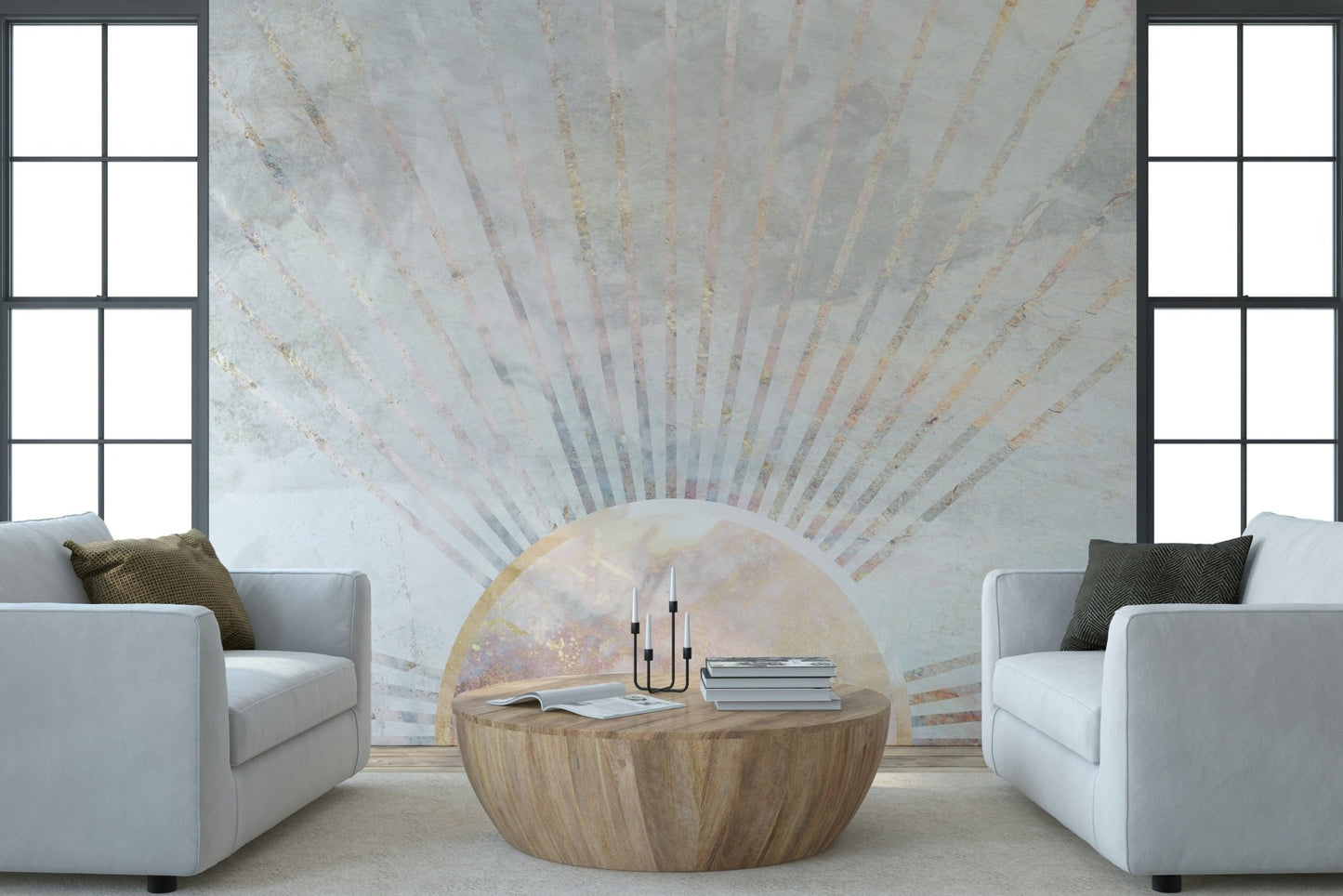 Sunrise Marble Wall Mural - 2464565