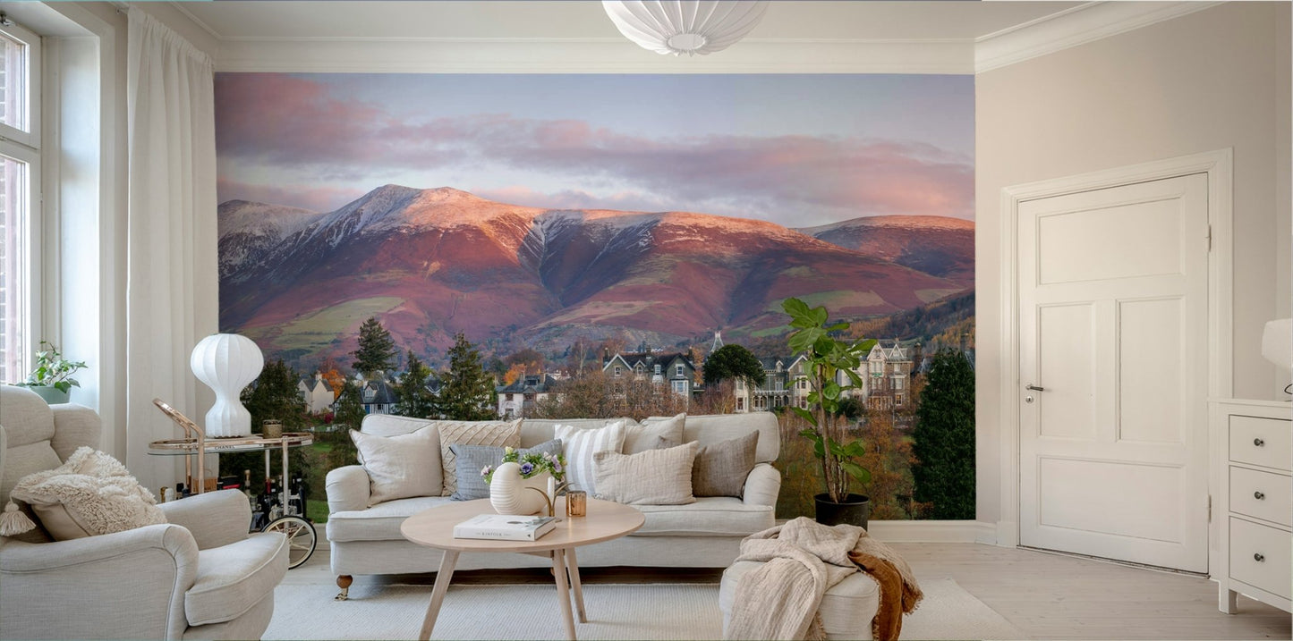 Sunrise Over Keswick Wall Mural