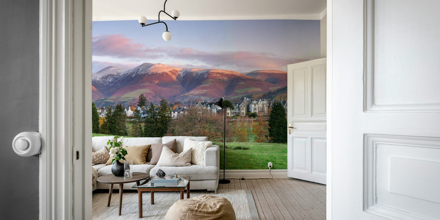 Sunrise Over Keswick Wall Mural