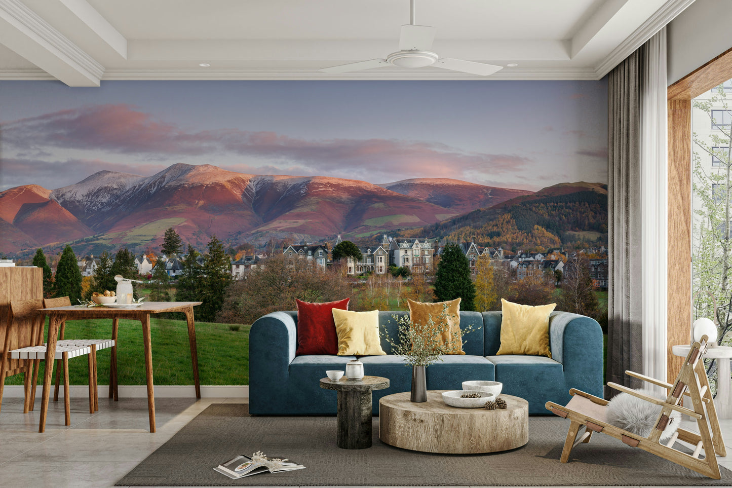 Sunrise Over Keswick Wall Mural