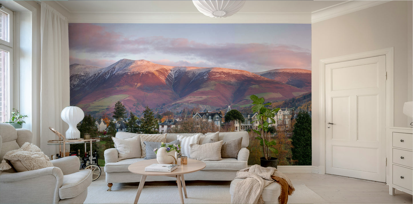 Sunrise Over Keswick Wall Mural