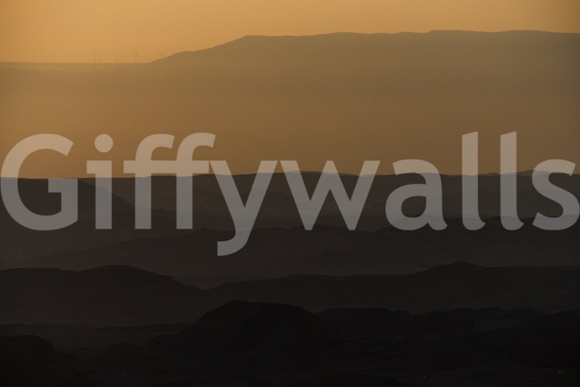 A high-quality serene desert wall mural for walls.

