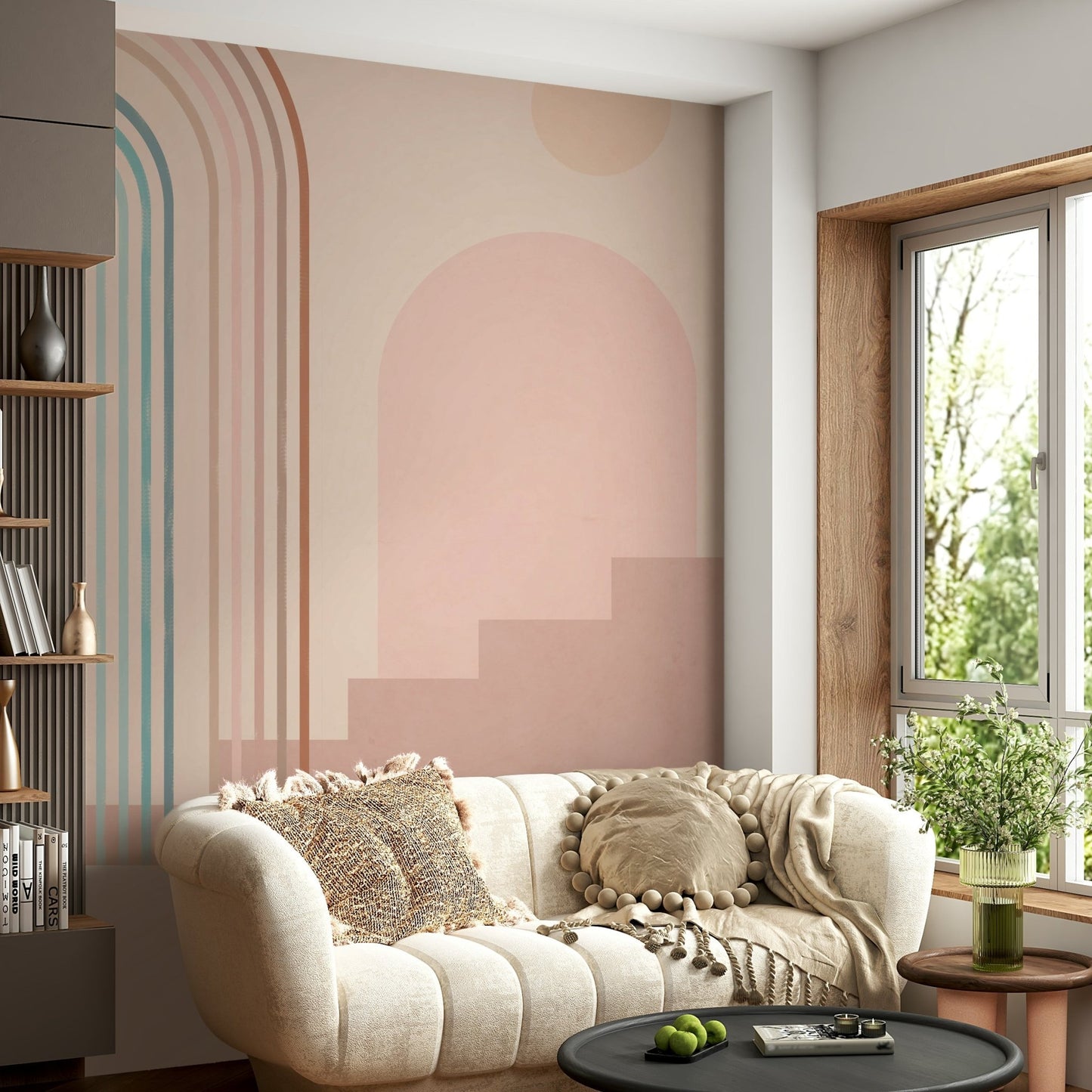 Sunrise Steps Wall Mural