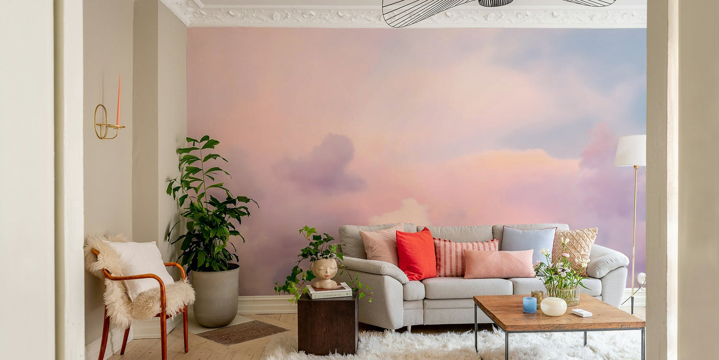 Sky-inspired wallpaper for walls

