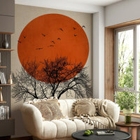 It gives a feeling of tranquility and dreamy contemplation.
