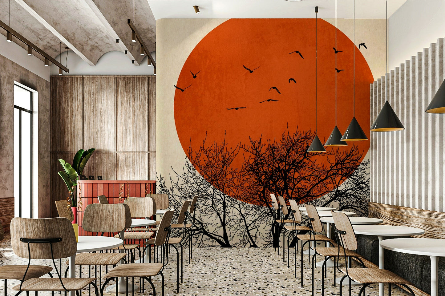 The design captures the soft, magical light of twilight.
