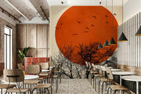 The design captures the soft, magical light of twilight.
