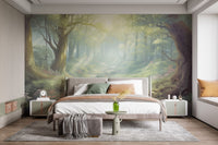 Sunset Forest Wallpaper Murals - Giffywalls DTIL47