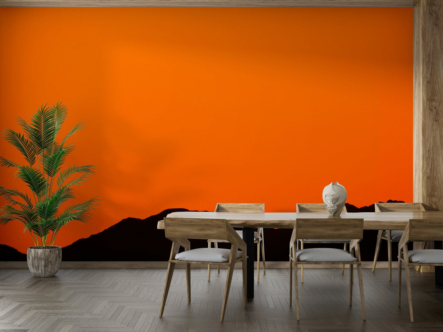 An artistic Eilat mountain mural on scenic wallpaper.

