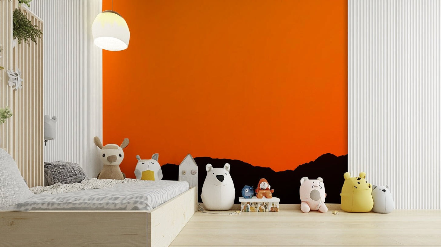 A contemplative desert view wallpaper mural for a feature wall.

