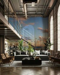 A classic natural wallpaper for walls with sunset colors., GD4644